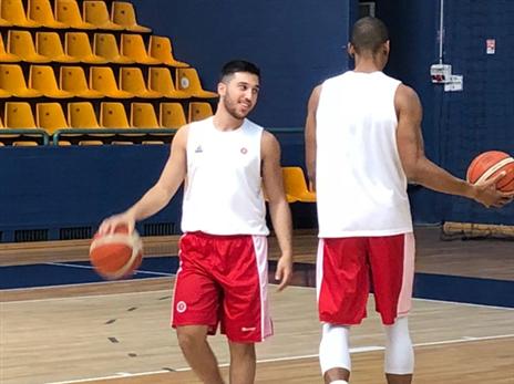 בלאט באימון. "ריבוי הגארדים יכול לעזור לנו"