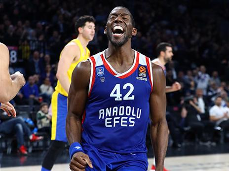 דאנסטון. כבר שיחק מול מכבי טובה יותר (Aykut Akici, Getty)