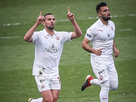 שהר חוגג משחק גדול מבחינתו (עודד קרני)