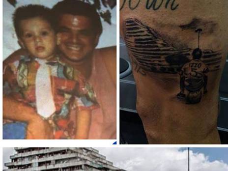 הקעקוע שהולך איתו תמיד. איצו