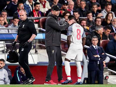 קייטה יורד בעקבות פציעה בליגת האלופות (getty)