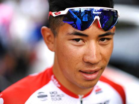 מוליך את הג'ירו לאחר 11 קטעים. יואן (getty)