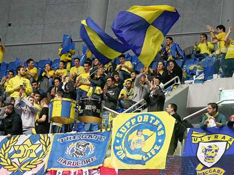 אוהדי מכבי ת"א רכשו 1,500 כרטיסים (אלן שיבר)