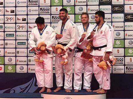 יש מדליה למשלחת הישראלית (איגוד הג'ודו)