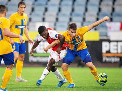 האסלביינק. התמודד כראוי מול הפיזיות הסקנדינבית (Getty Images)