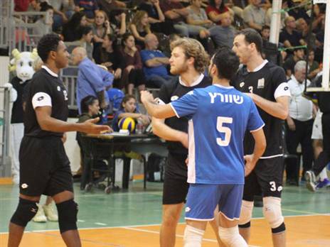 ינצחו את מטה אשר? המעפיל. (מתוך אתר איגוד הכדורעף)