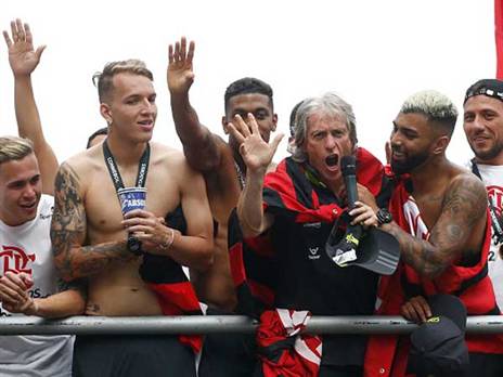 השחקנים והמאמן התקבלו בהרבה מאד חום ואהבה (getty)