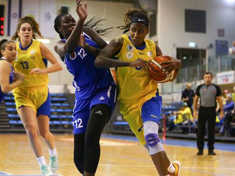 קריסטל ברדפורד. (לירון מולדובן, באדיבות מנהלת ליגת העל לנשים בכדורסל)