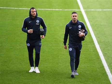 חמד וכיאל בתקופתם בברייטון. ישובו לשם? (getty)