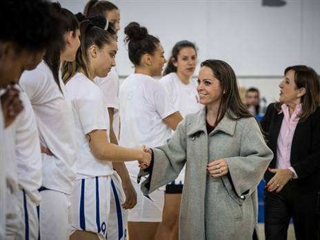 יו"ר המנהלת, הילה קניסטר בר דוד (ספי מגריזו, באדיבות מנהלת ליגת העל לנשים)