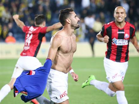 "הגול הכי חשוב בקריירה שלי". תורג'מן כובש בגמר הגביע (צילום: דני מרון)