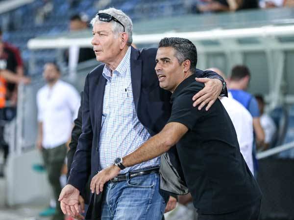 סוף לסאגה? יואב כץ וחבר (צילום: מאור אלקסלסי)