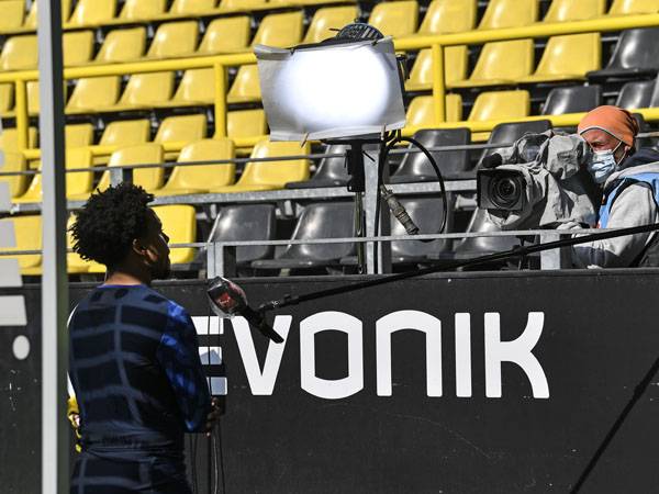 ככה מתראיינים אחרי משחק בימים אלה (GETTY)