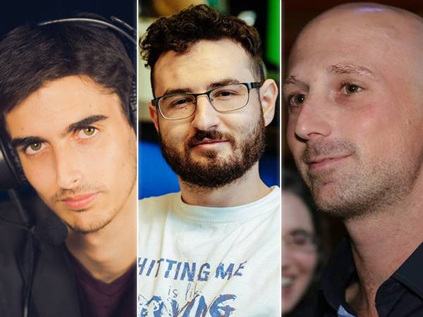 מימין לשמאל: גלעד רביד, יואב סוכן וגיא תומר - מייסדי הפדרציה לגיימינג חינוכי