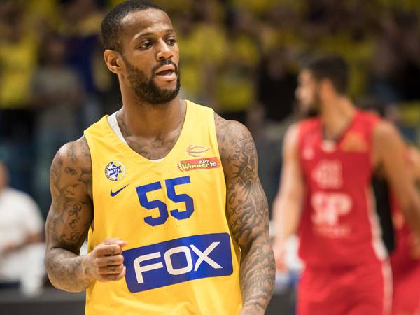 יתקמבק? ג'קסון במדי מכבי ת"א (צילום: אלן שיבר)