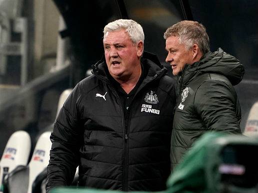 סולשיאר וברוס. הנורבגי סיים עם היד על העליונה (getty)