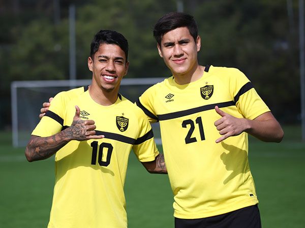 הגיע פצוע? מתאוסיניו באימון הראשון (באדיבות בית"ר ירושלים)