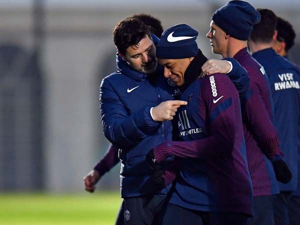 "גאה לעבוד עם כוכבים כאלה". פוצ'טינו ואמבפה (getty)