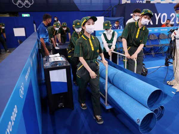 ההכנות לטקס בעיצומן (GETTY)