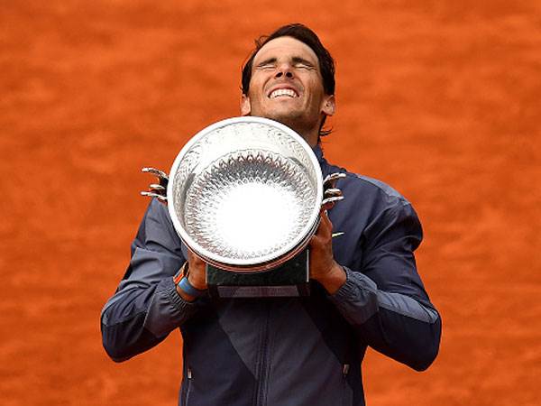 עם התואר ברולאן גארוס, בו זכה יותר מכל אחד אחר (Getty)