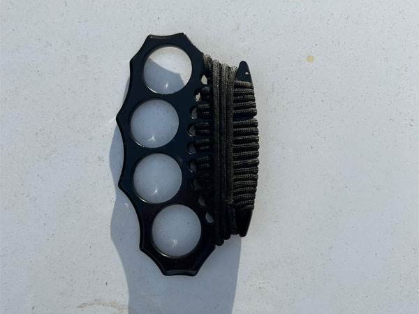 אמצעי התקיפה שנתפסו ע"י המשטרה (דוברות המשטרה)