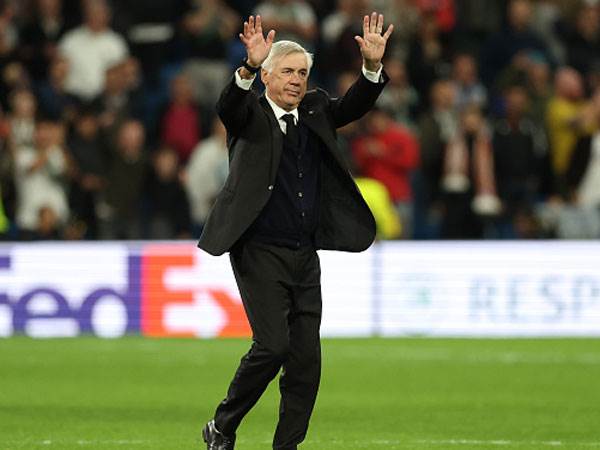 אין לו תוכניות לצרף את רונאלדו לריאל. אנצ'לוטי (Getty)