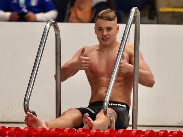 הישג מצוין לאוקאן גולדין (קרדיט: גלעד קוולרצ'יק, איגוד השחייה)