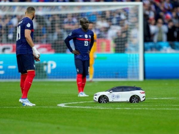 קאנטה ובנזמה. שיתפו פעולה בנבחרת צרפת בעבר (Getty)