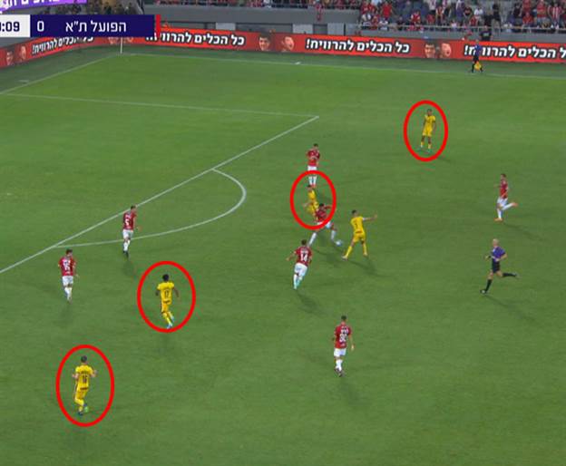 הגול השלישי - זהבי מוסר, ביטון לבד מול השוער בשטח ללא שמירה