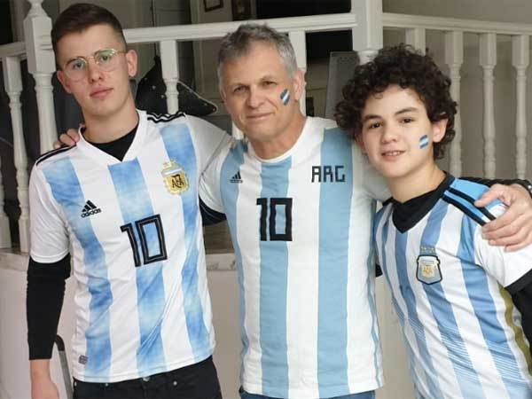 "הפכתי להיות דובר ישראל בדרום אמריקה" (באדיבות המשפחה)