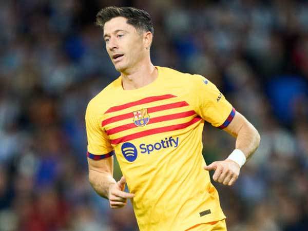 צפוי לשוב ל-11 באלופות. לבנדובסקי (GETTY)