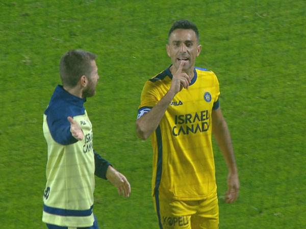 זהבי עצבני (צילום מסך)