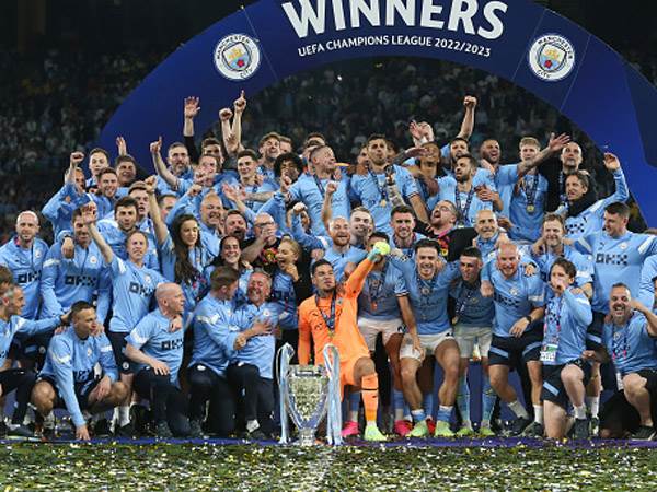 ניפגש בוומבלי? מנצ'סטר סיטי חוגגת את הזכייה (getty)