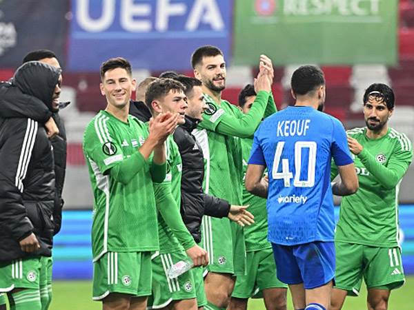 יכולים להיות אופטימיים. שחקני מכבי חיפה (getty)