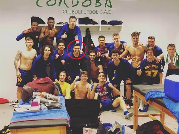 נהואל במדי ברצלונה ב`