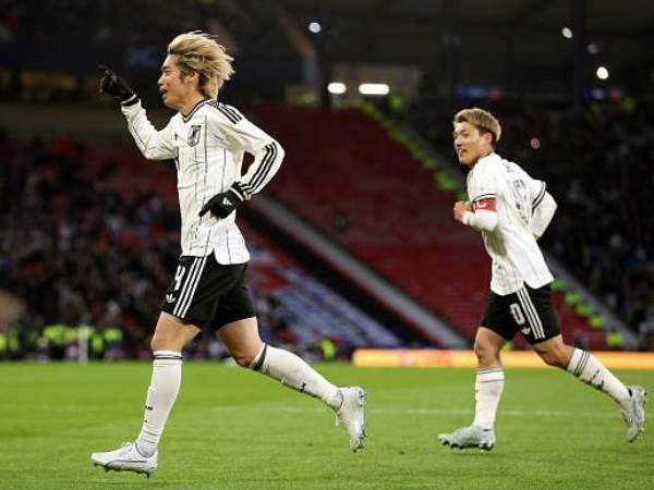 איטו עם שער ניצחון בסקוטלנד (getty)