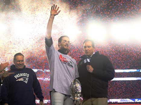 שוב בסופרבול. בריידי (Getty)