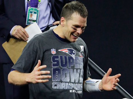 בריידי בסיום. התקשה להאמין (Getty)