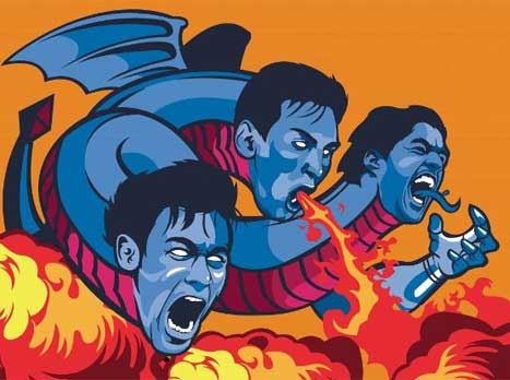 מסי, סוארס וניימאר השכיחו את הבעיות, לפחות זמנית (טוויטר)