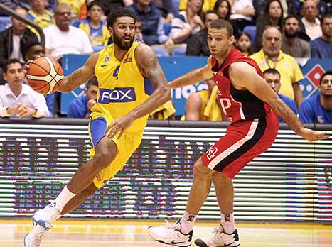 מכבי עשתה כל מה שהיא רצתה על הפרקט (אלן שיבר)