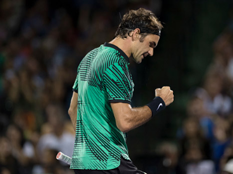 פדרר בחצי הגמר. "עדיין יש לי הר לטפס עליו" (Getty)