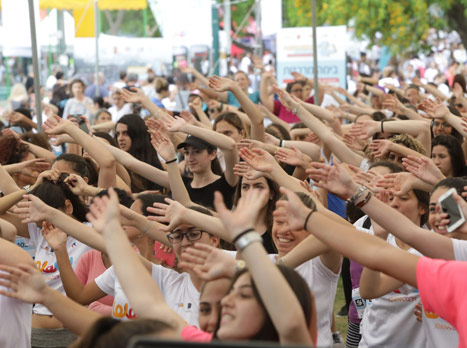 הפנינג ספורט הנשים הגדול בישראל (צילום: ארז עוזיר)