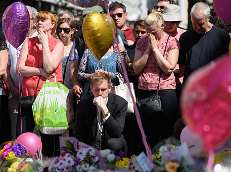 מקום הפיגוע במנצ'סטר (getty)