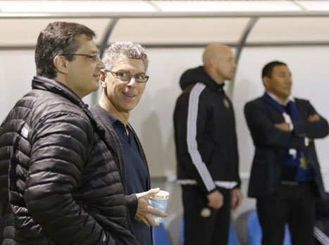 גולדהאר ואנגלידיס. פתיחת עונה מבולגנת למכבי (צילום: מכבי תל אביב, האתר הרשמי)