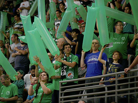 הקהל הירוק יגיע להיכל מנורה מבטחים (אלן שיבר)