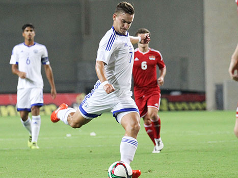 החמיץ פעמיים במחצית הראשונה. פלקושצ'נקו (דני מרון)