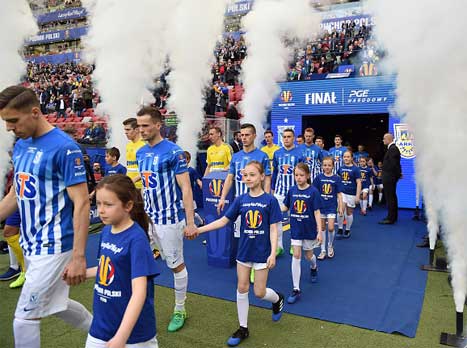 היריבה הראשונה. שחקני לך פוזנאן (Getty)