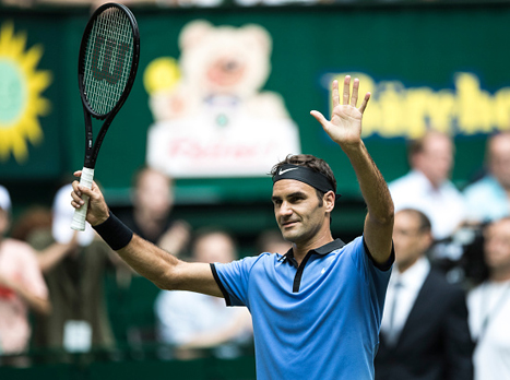 לא שמט מערכה בטורניר. פדרר (getty)