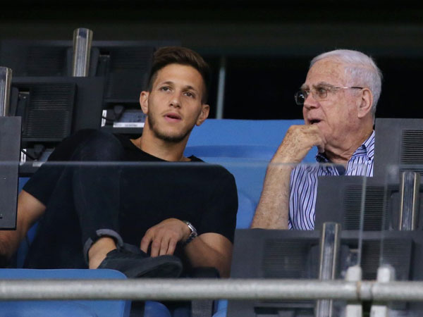 גרשון ושחר במשחק מול עכו (יוסי שקל)