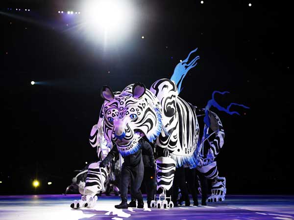 טקס הפתיחה הוציא לדרך את המשחקים באופן רשמי (Getty)